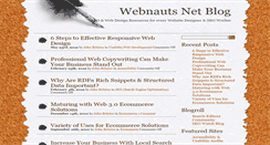 Desktop Screenshot of blog.webnauts.net
